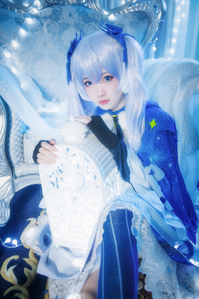 【授权】VOCALOID初音未来 冬の夜COS