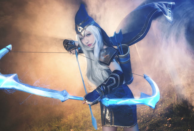 【授权】英雄联盟 寒冰射手 艾希COS
