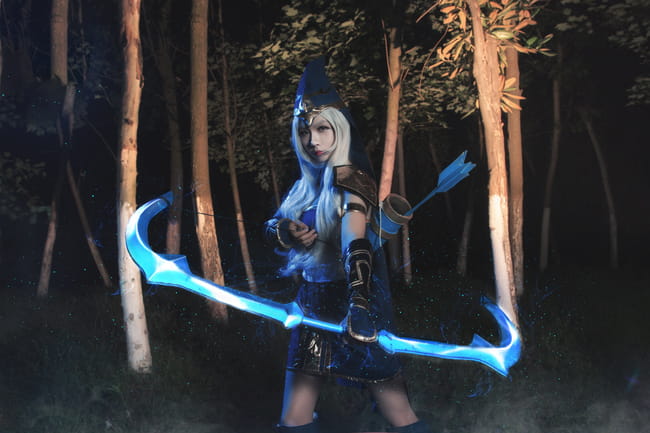 【授权】英雄联盟 寒冰射手 艾希COS