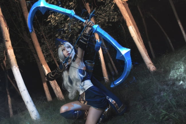 【授权】英雄联盟 寒冰射手 艾希COS