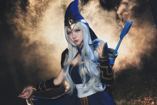 【授权】英雄联盟 寒冰射手 艾希COS