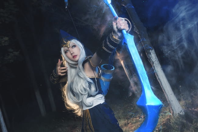 【授权】英雄联盟 寒冰射手 艾希COS