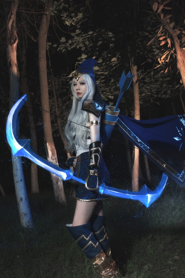 【授权】英雄联盟 寒冰射手 艾希COS