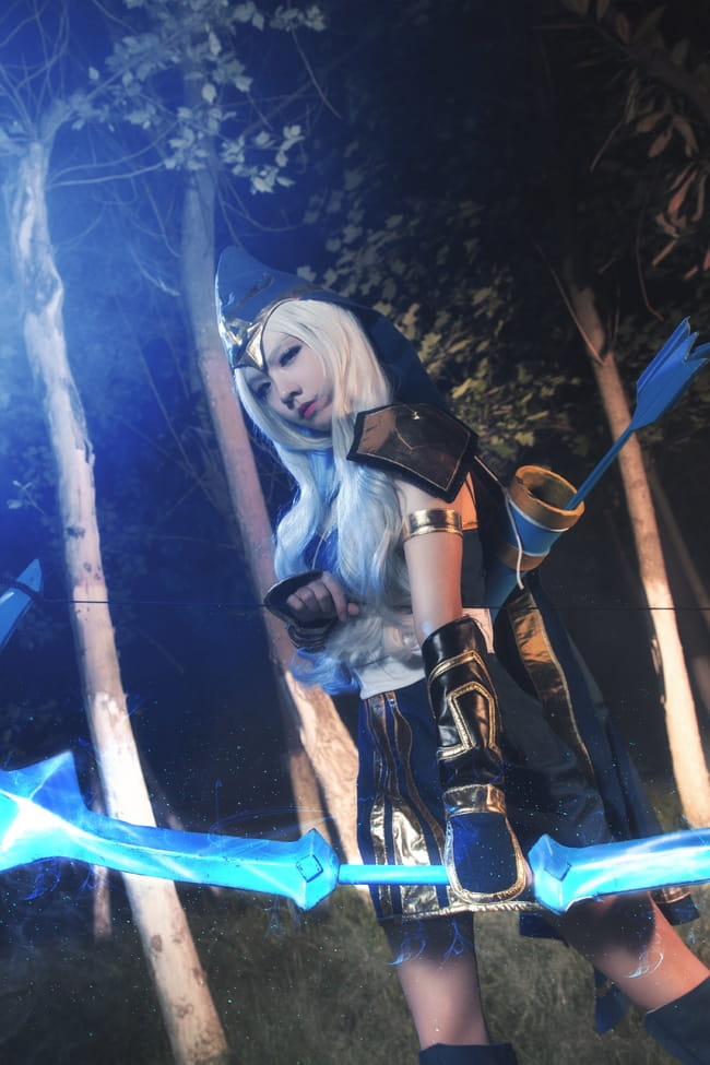 【授权】英雄联盟 寒冰射手 艾希COS