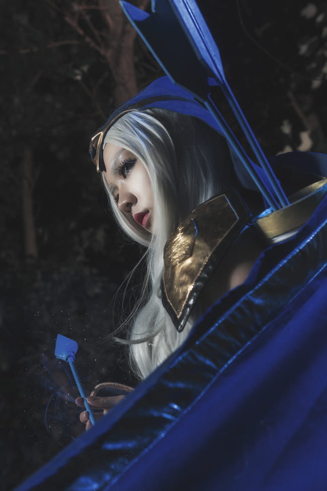 【授权】英雄联盟 寒冰射手 艾希COS