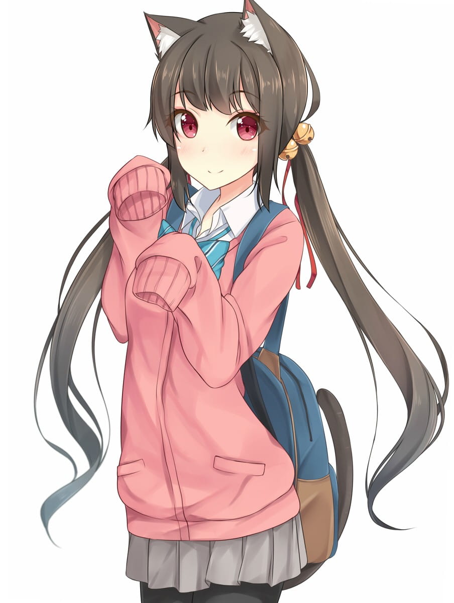 动漫少女 手机壁纸 校服控福利