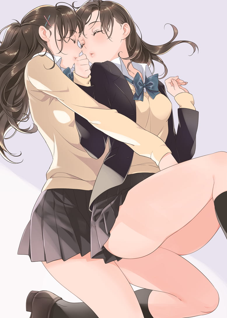制服大法好 百合大法更好 制服百合手机壁纸