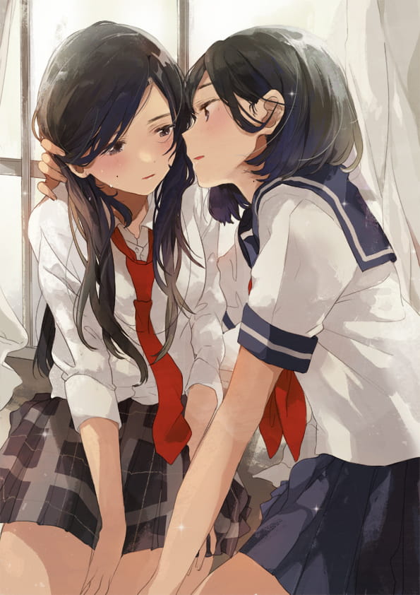 制服大法好 百合大法更好 制服百合手机壁纸