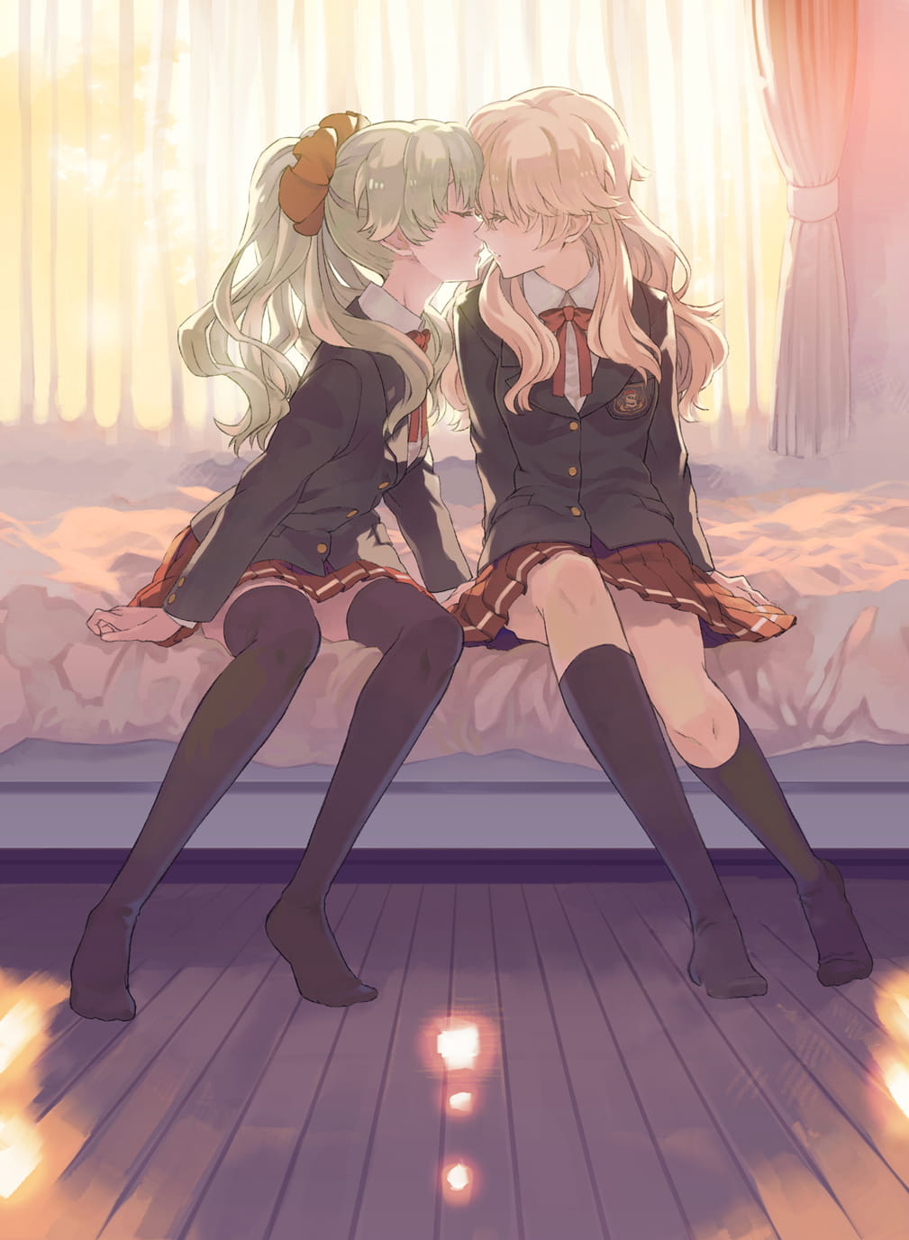 制服大法好 百合大法更好 制服百合手机壁纸