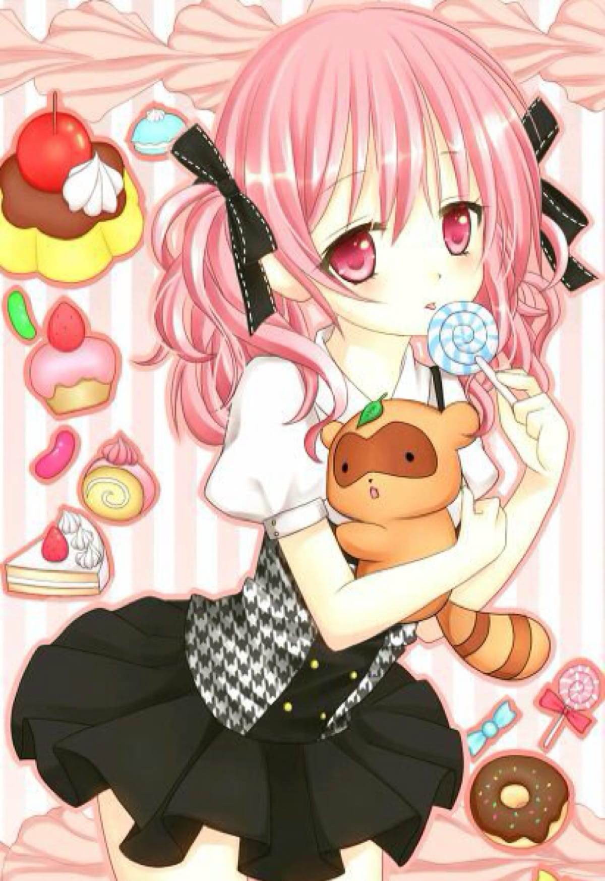 软萌萝莉髅髅宫歌留多 手机壁纸下载