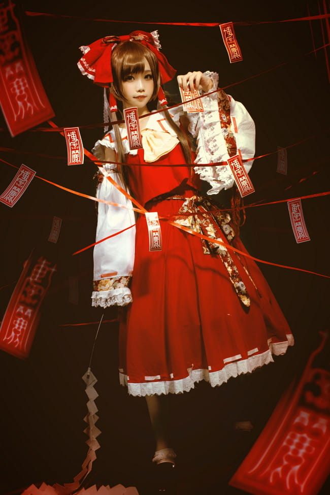 东方Project  永遠の巫女 博丽灵梦cos