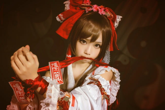 东方Project  永遠の巫女 博丽灵梦cos