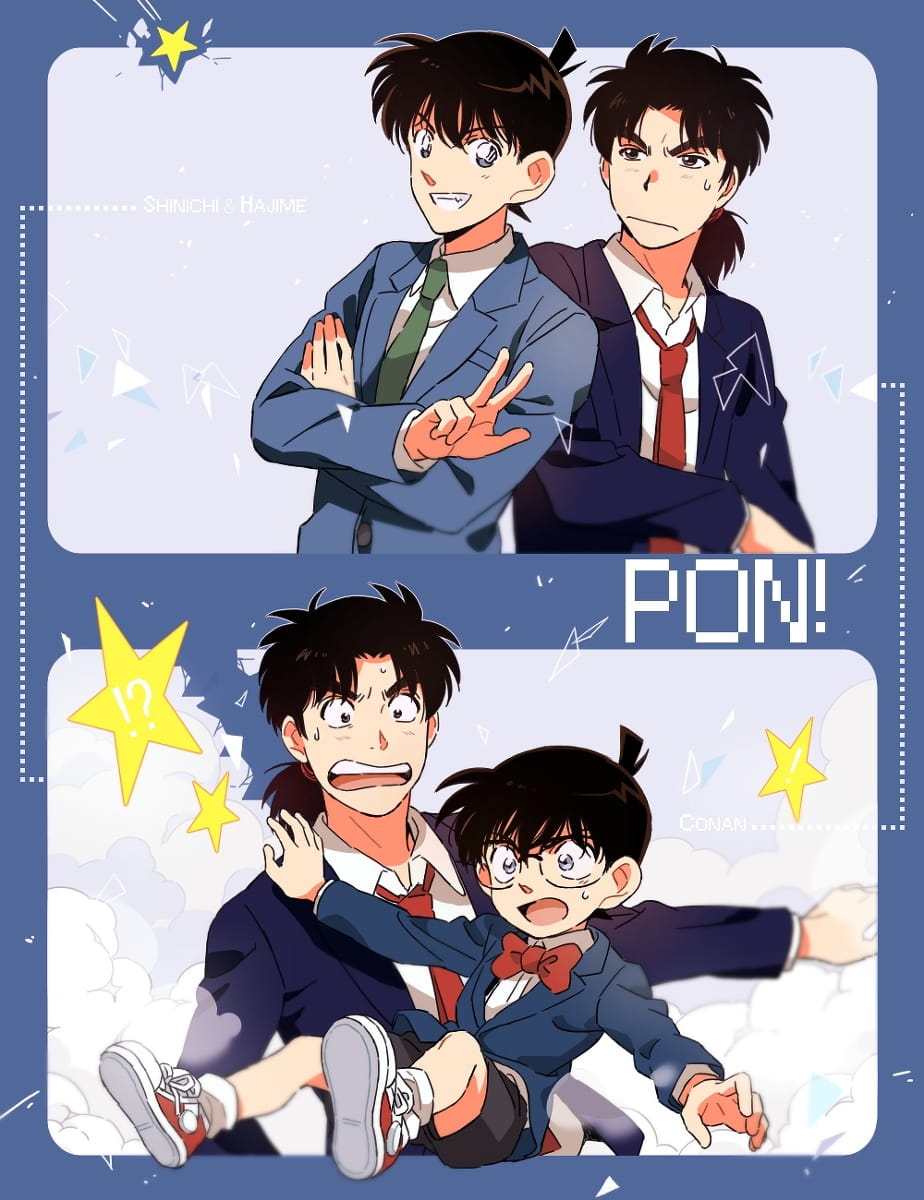 名侦探柯南 工藤新一 手机主题下载