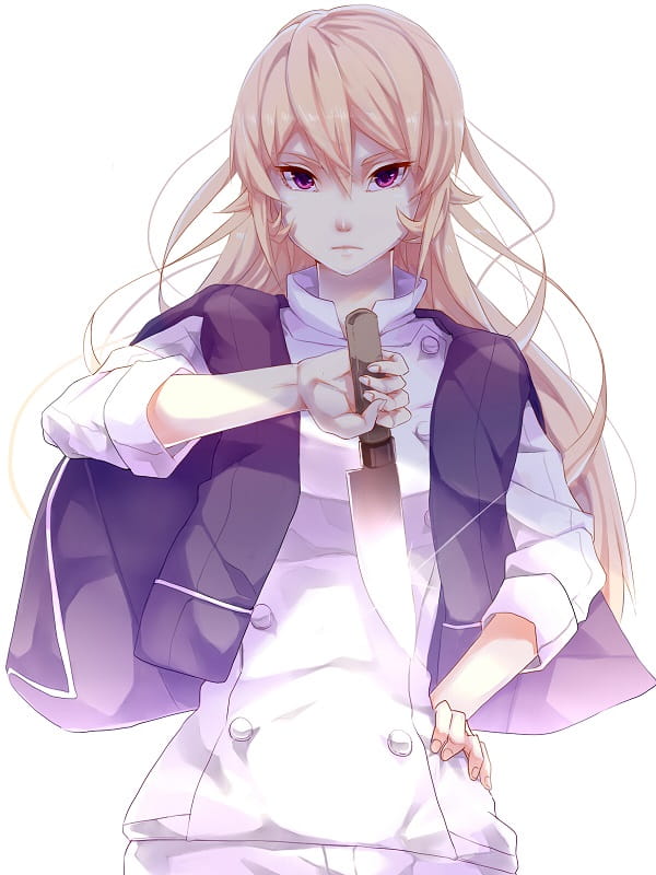 食戟之灵薙切绘里奈手机壁纸 神之舌