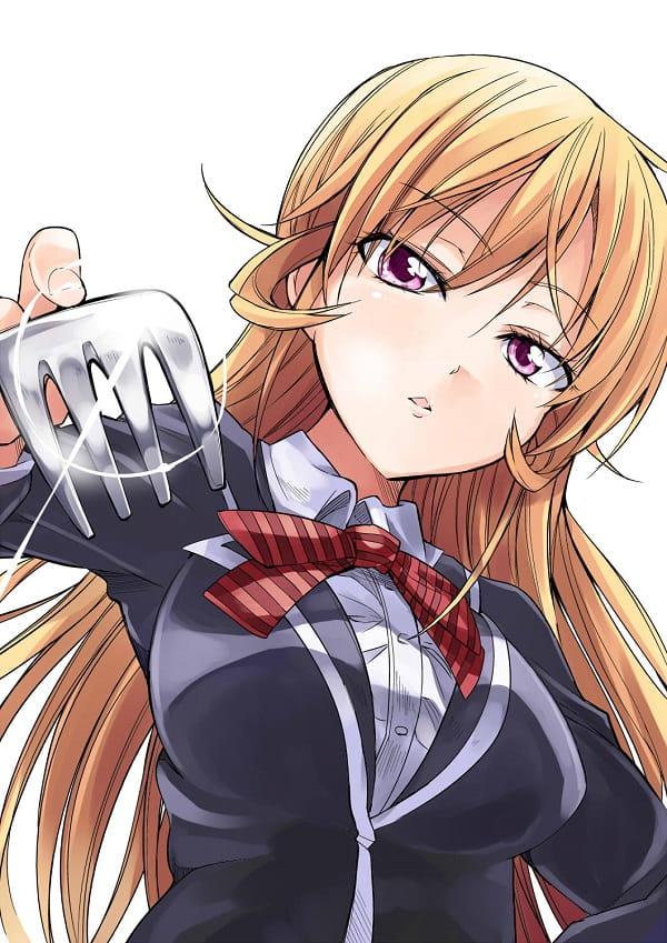 食戟之灵薙切绘里奈手机壁纸 神之舌