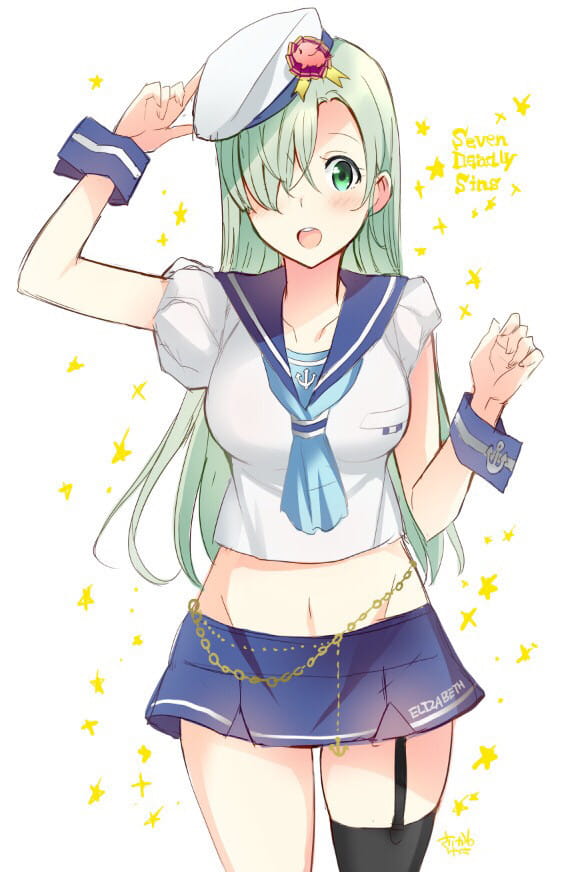 七大罪伊丽莎白 · 里昂妮丝 美图手机壁纸