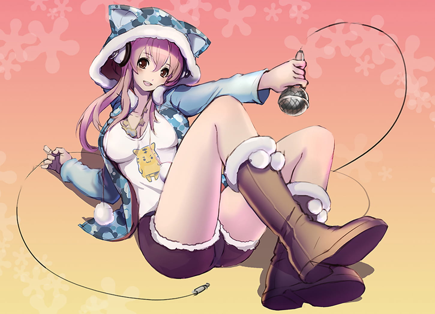 SUPER SONIC 超级索尼子桌面壁纸