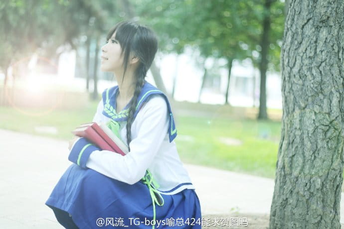 【授权】文学少女 天野远子 cos