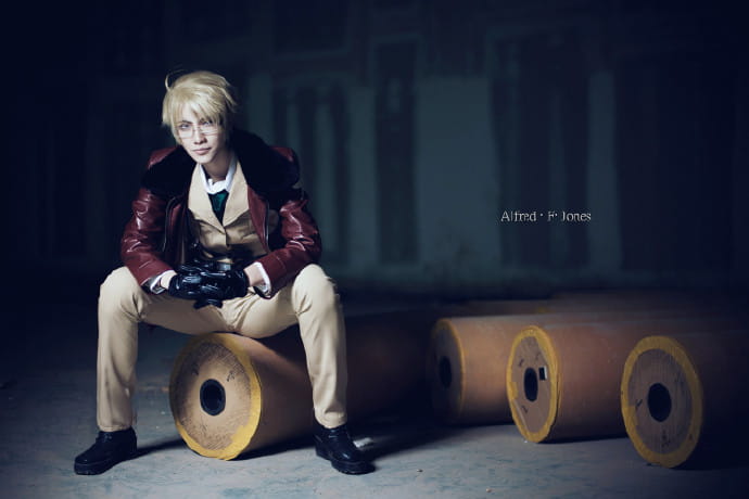 【授权】黑塔利亚 阿尔弗雷德·F·琼斯 cos