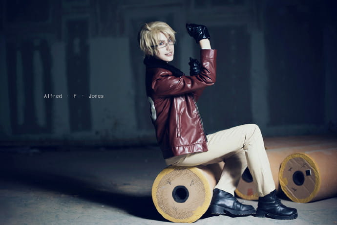 【授权】黑塔利亚 阿尔弗雷德·F·琼斯 cos