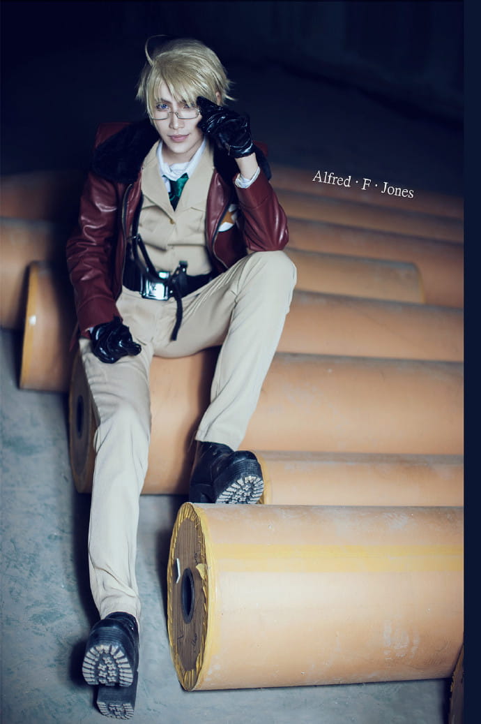 【授权】黑塔利亚 阿尔弗雷德·F·琼斯 cos