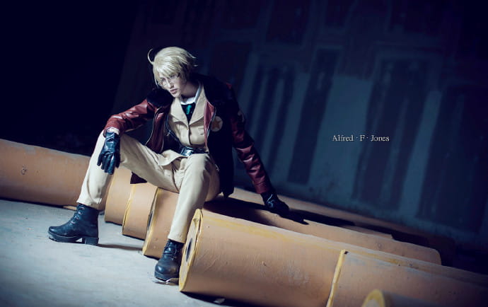 【授权】黑塔利亚 阿尔弗雷德·F·琼斯 cos