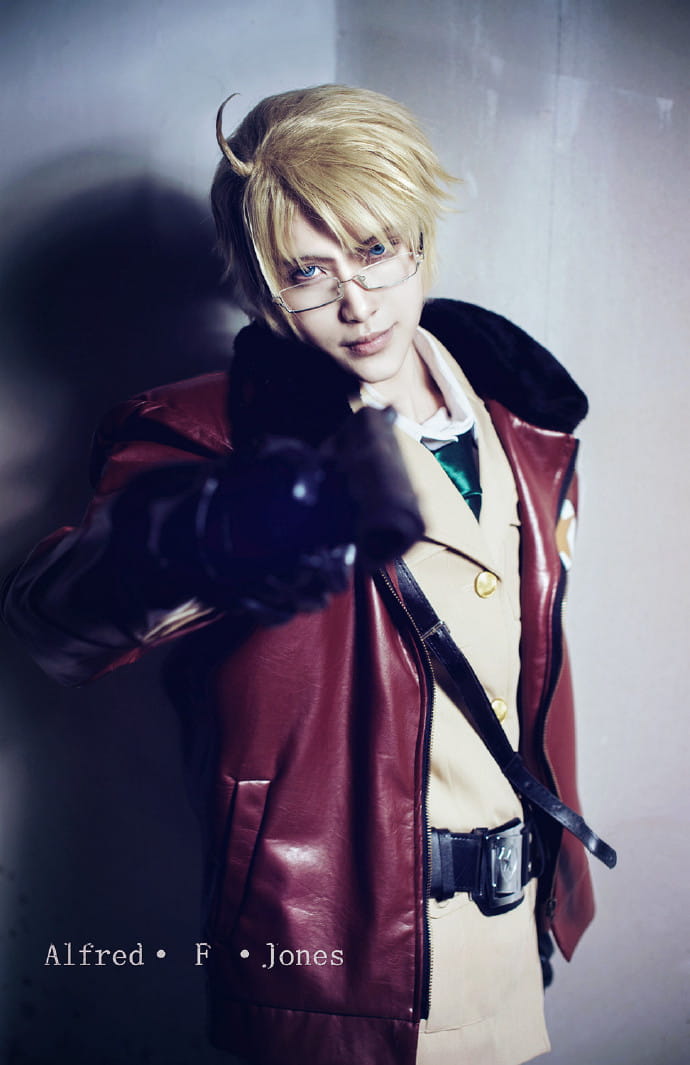 【授权】黑塔利亚 阿尔弗雷德·F·琼斯 cos