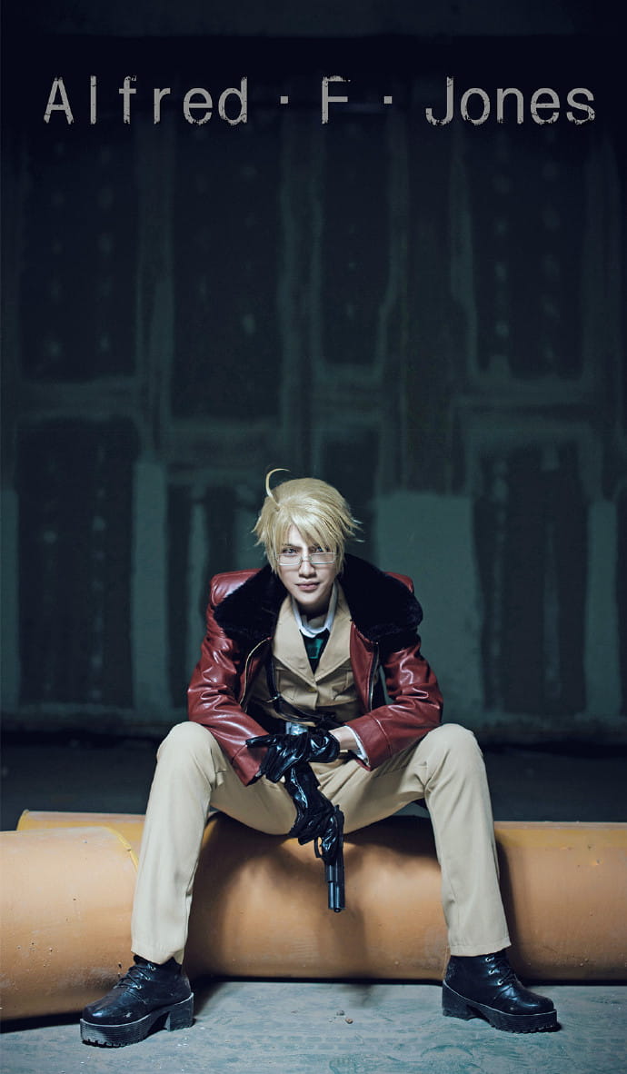 【授权】黑塔利亚 阿尔弗雷德·F·琼斯 cos