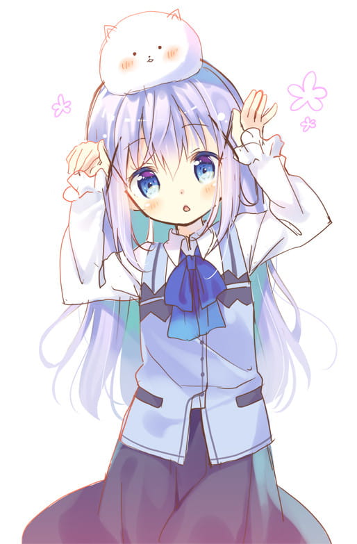 请问今天要来点兔子吗？香风智乃手机壁纸美图