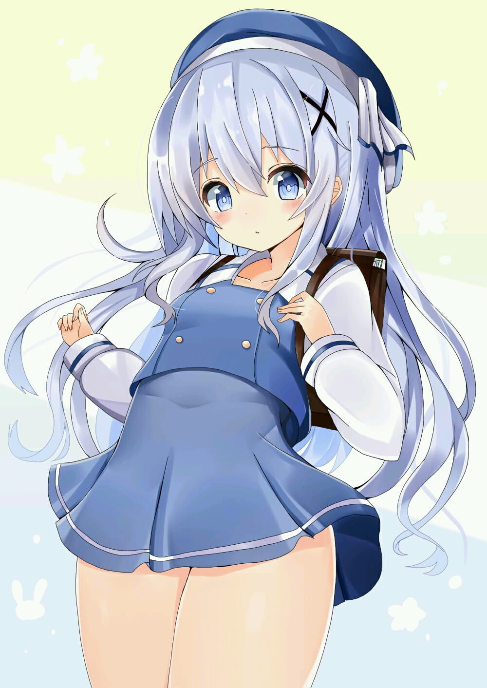 请问今天要来点兔子吗？香风智乃手机壁纸美图