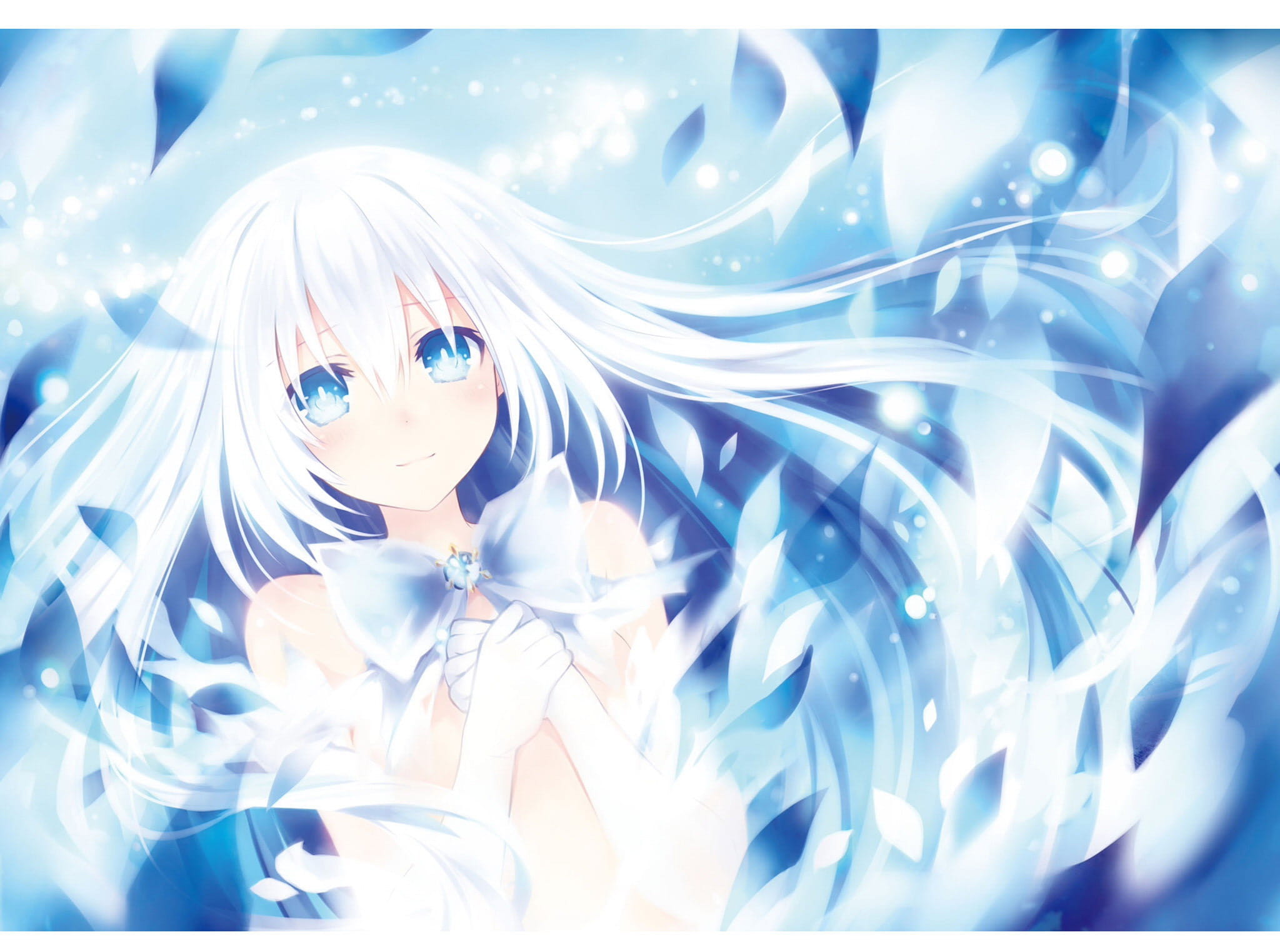 约会大作战 鸢一折纸桌面壁纸下载