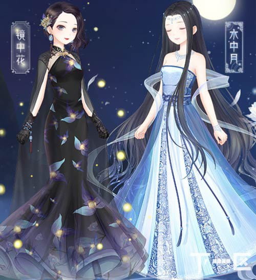 奇迹暖暖 水中月 镜中花 安卓手机主题下载