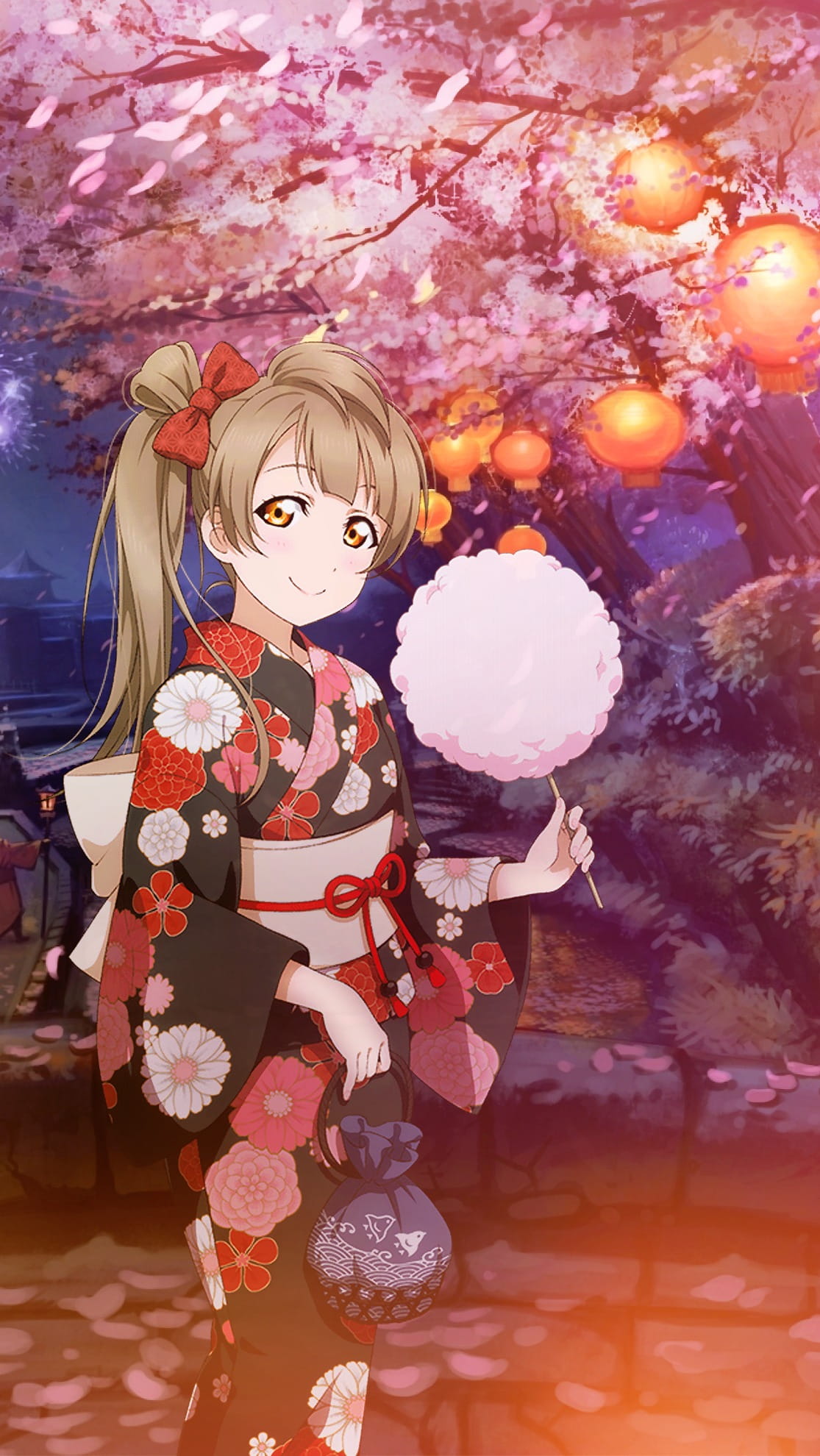 如果奇迹有颜色的话，那一定是橙色love live!手机壁纸