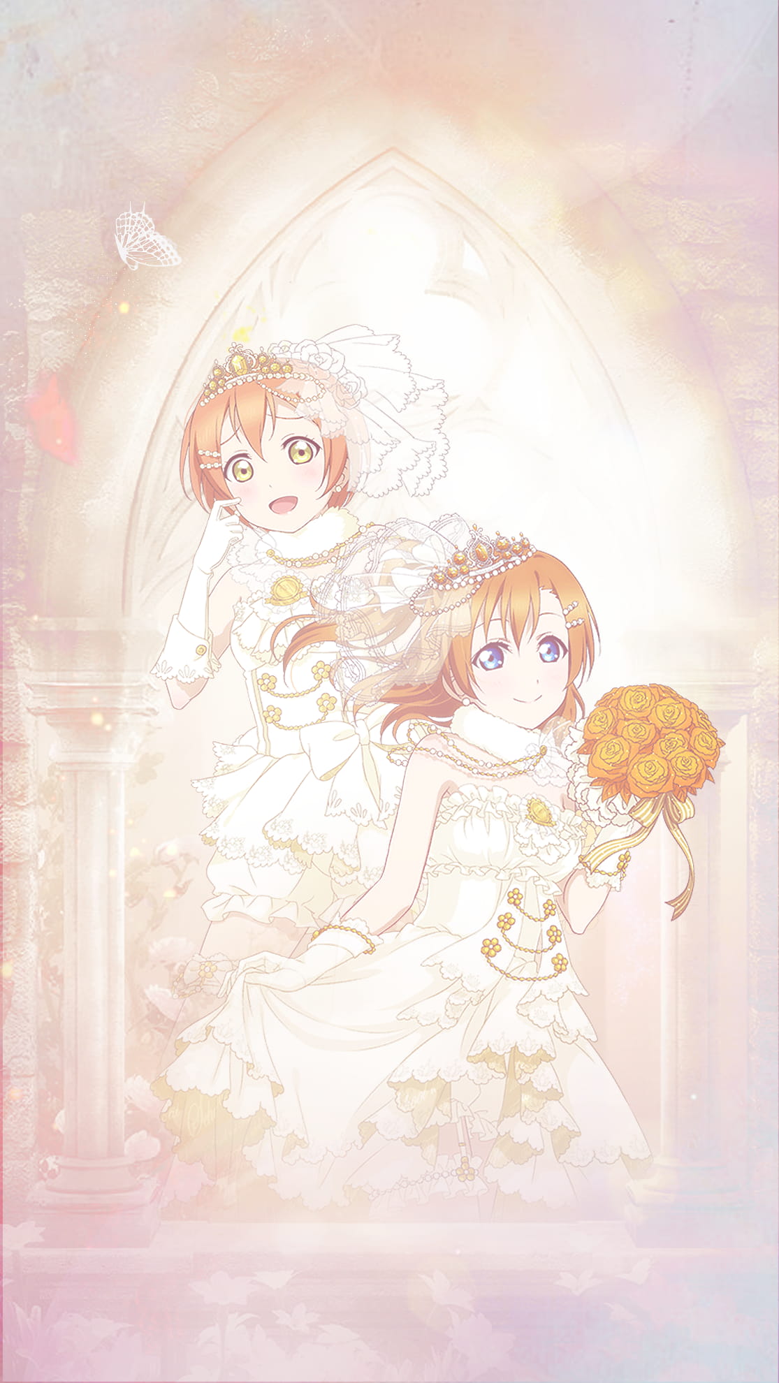 如果奇迹有颜色的话，那一定是橙色love live!手机壁纸