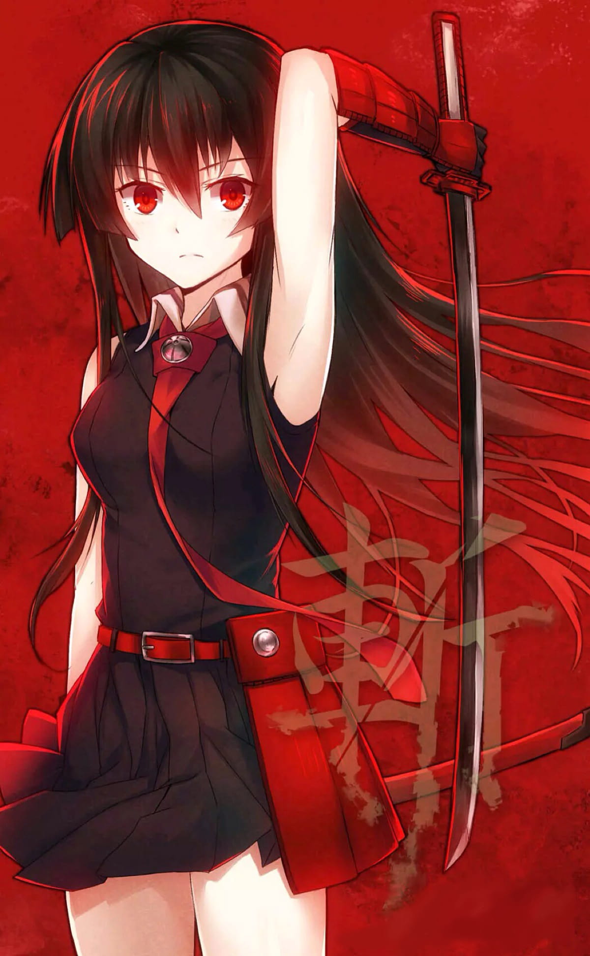 斩！赤红之瞳 一击必杀赤瞳壁纸美图