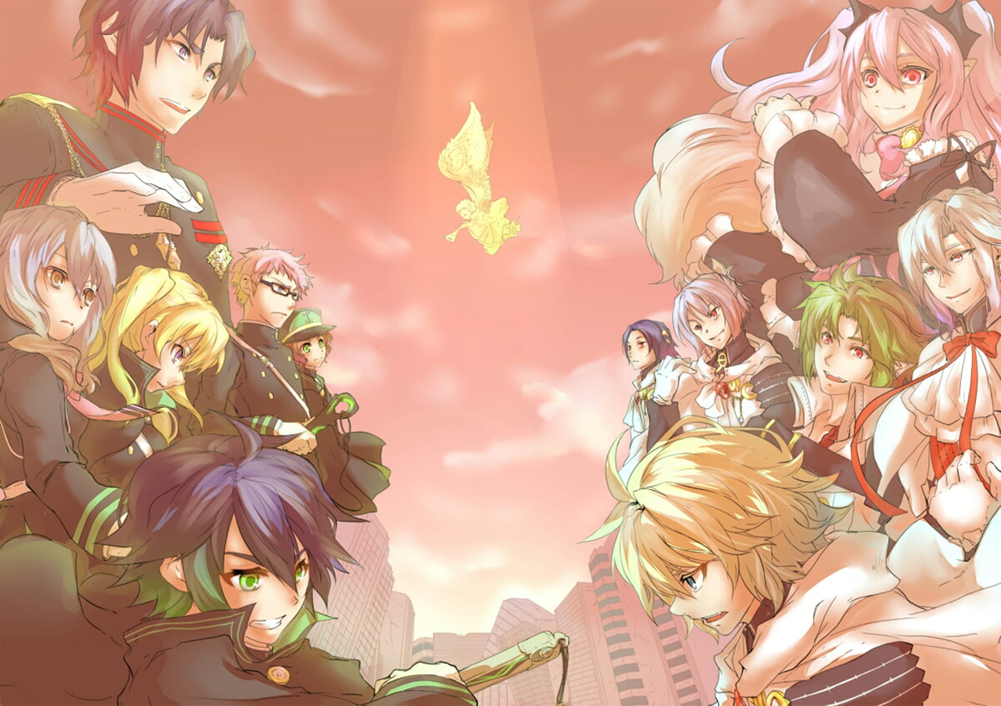 终结的炽天使 美图桌面壁纸下载