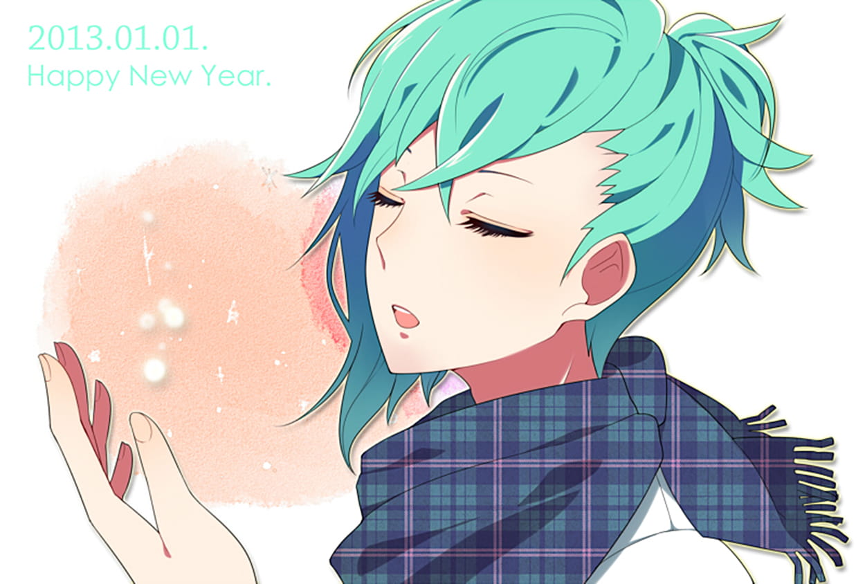 歌之王子殿下 天使之音美风蓝学长桌面壁纸