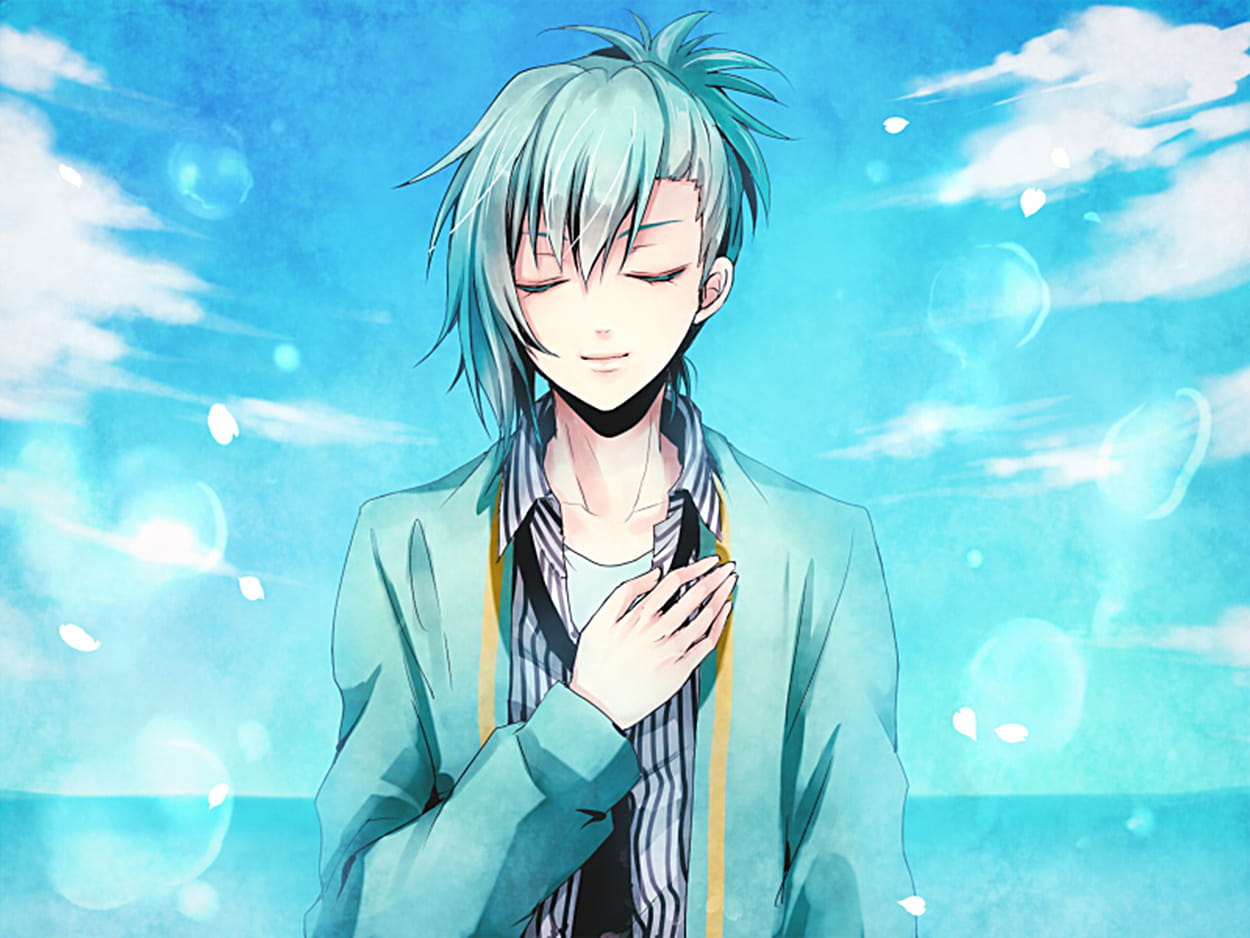 歌之王子殿下 天使之音美风蓝学长桌面壁纸