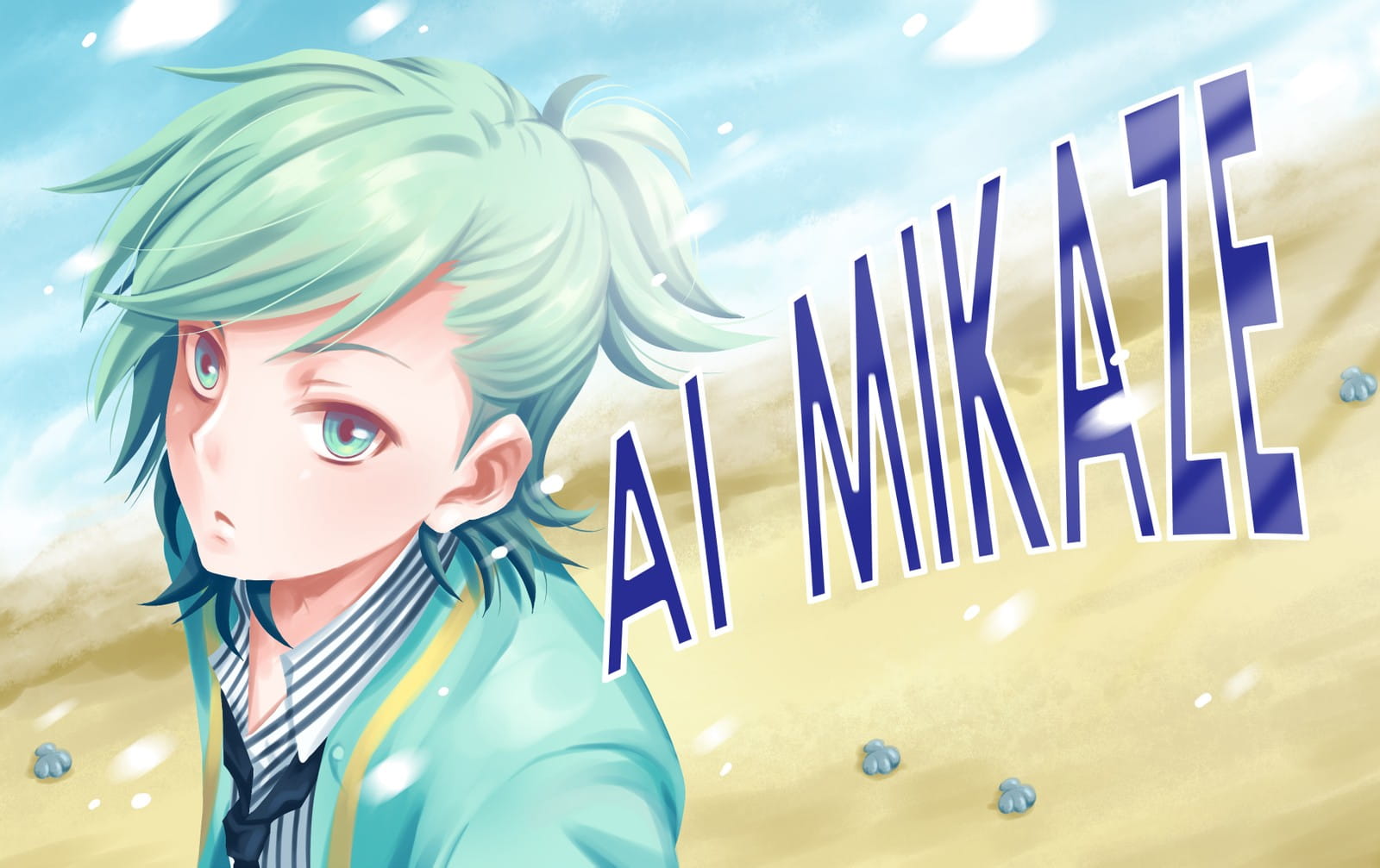 歌之王子殿下 天使之音美风蓝学长桌面壁纸