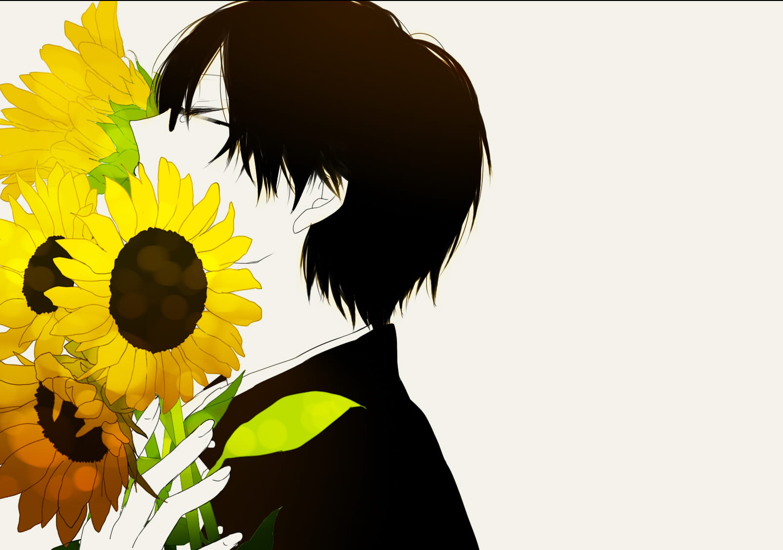 喜欢大片的向日葵花田吗 向日葵桌面壁纸集