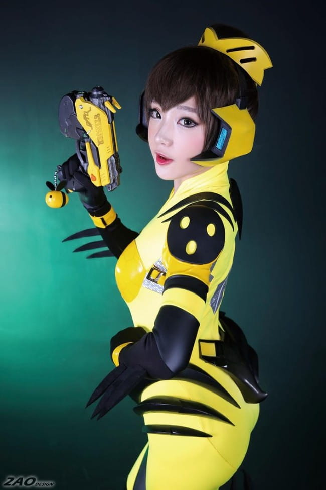 守望先鋒 D.VA 大蜜蜂Ver.COS