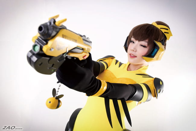 守望先鋒 D.VA 大蜜蜂Ver.COS