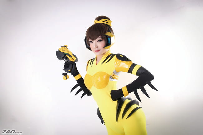 守望先鋒 D.VA 大蜜蜂Ver.COS