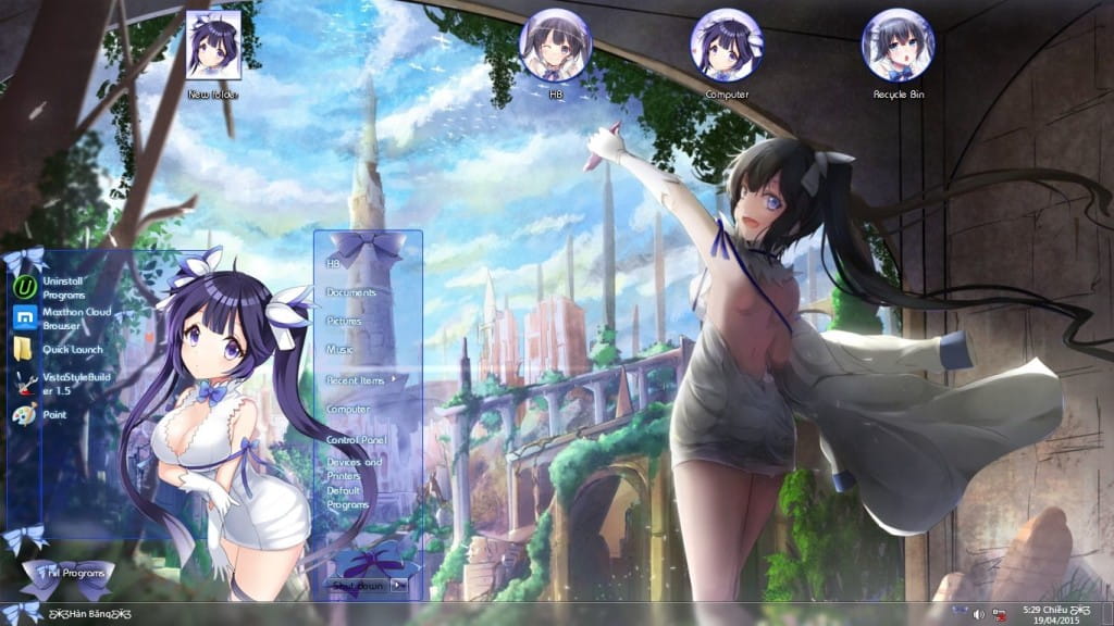 【win8/8.1主题】赫斯提亚 在地下城尋求邂逅是否搞錯了什麼