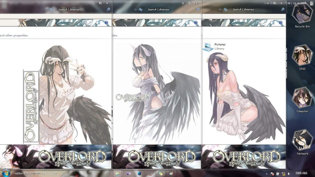 【win10主题】雅儿贝德 Albedo Overlord下载