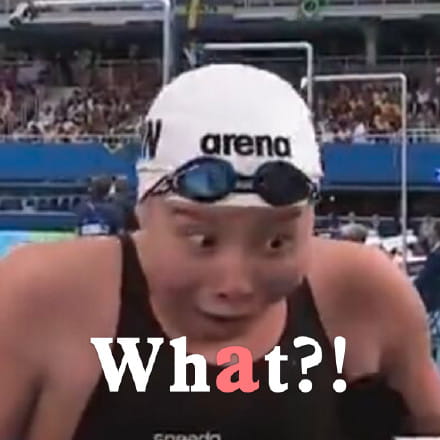 洪荒之力傅园慧 赛后精彩表情包