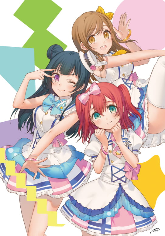 超活力偶像 水团LoveLive!Sunshine win7主题