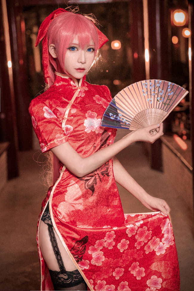 【授权】巡音LUKA 旗袍COS