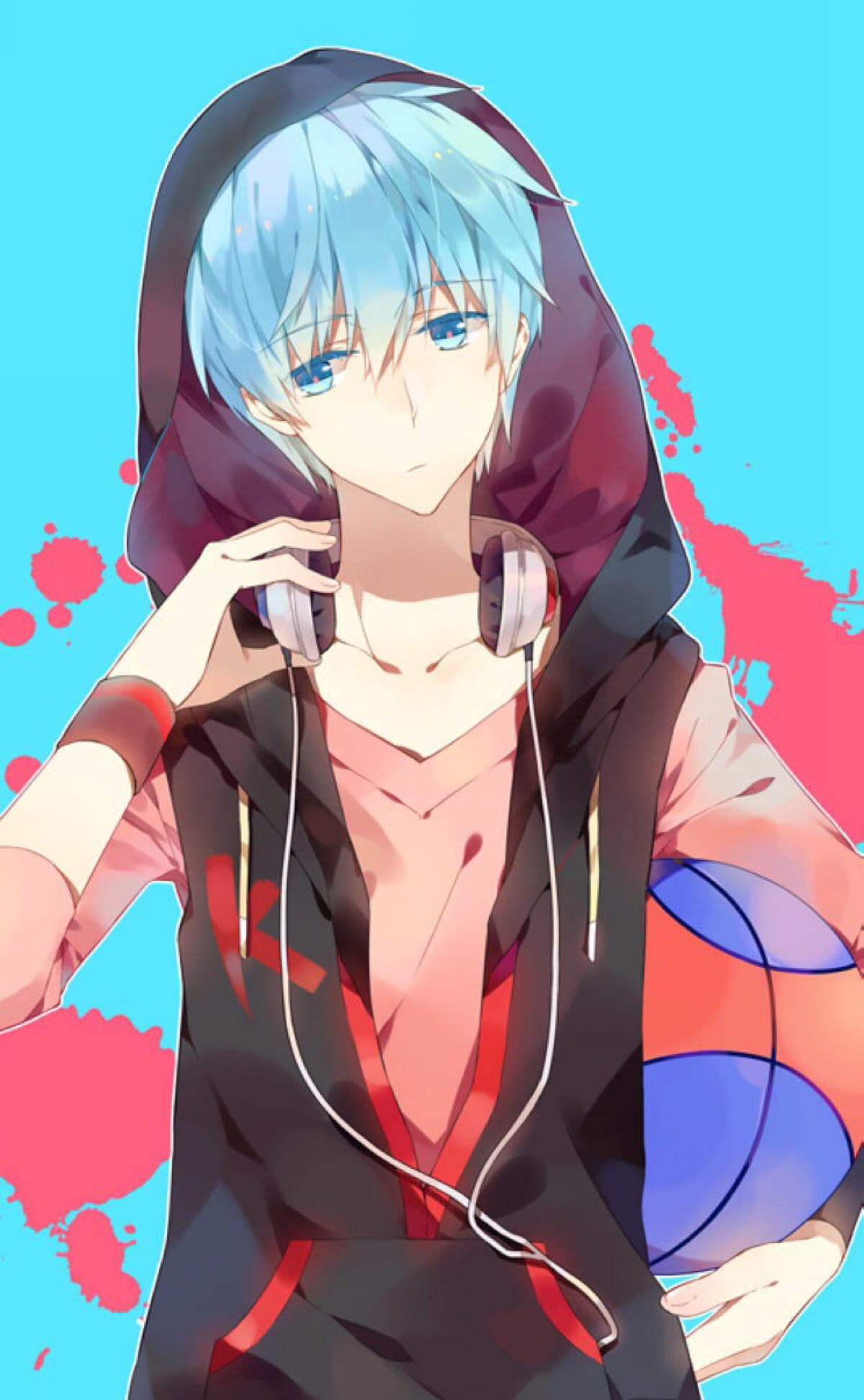 黑子篮球 奇迹的世代 同人手绘手机壁纸