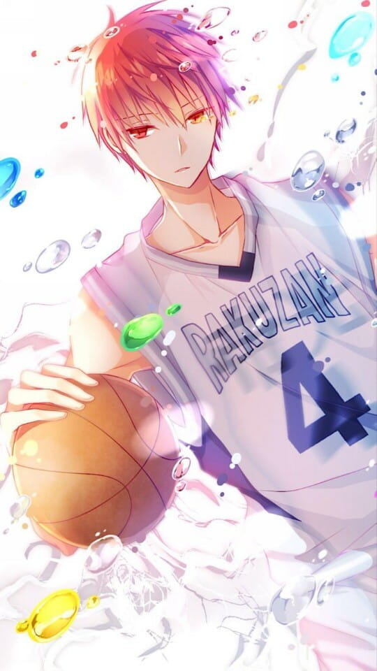 黑子篮球 奇迹的世代 同人手绘手机壁纸